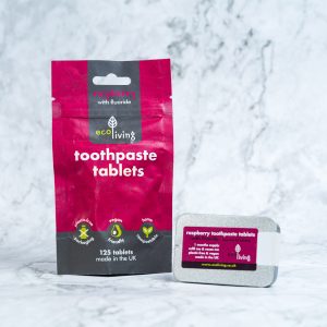 Raspberry Toothpaste Tablets