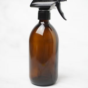 Amber Glass Spray Bottle