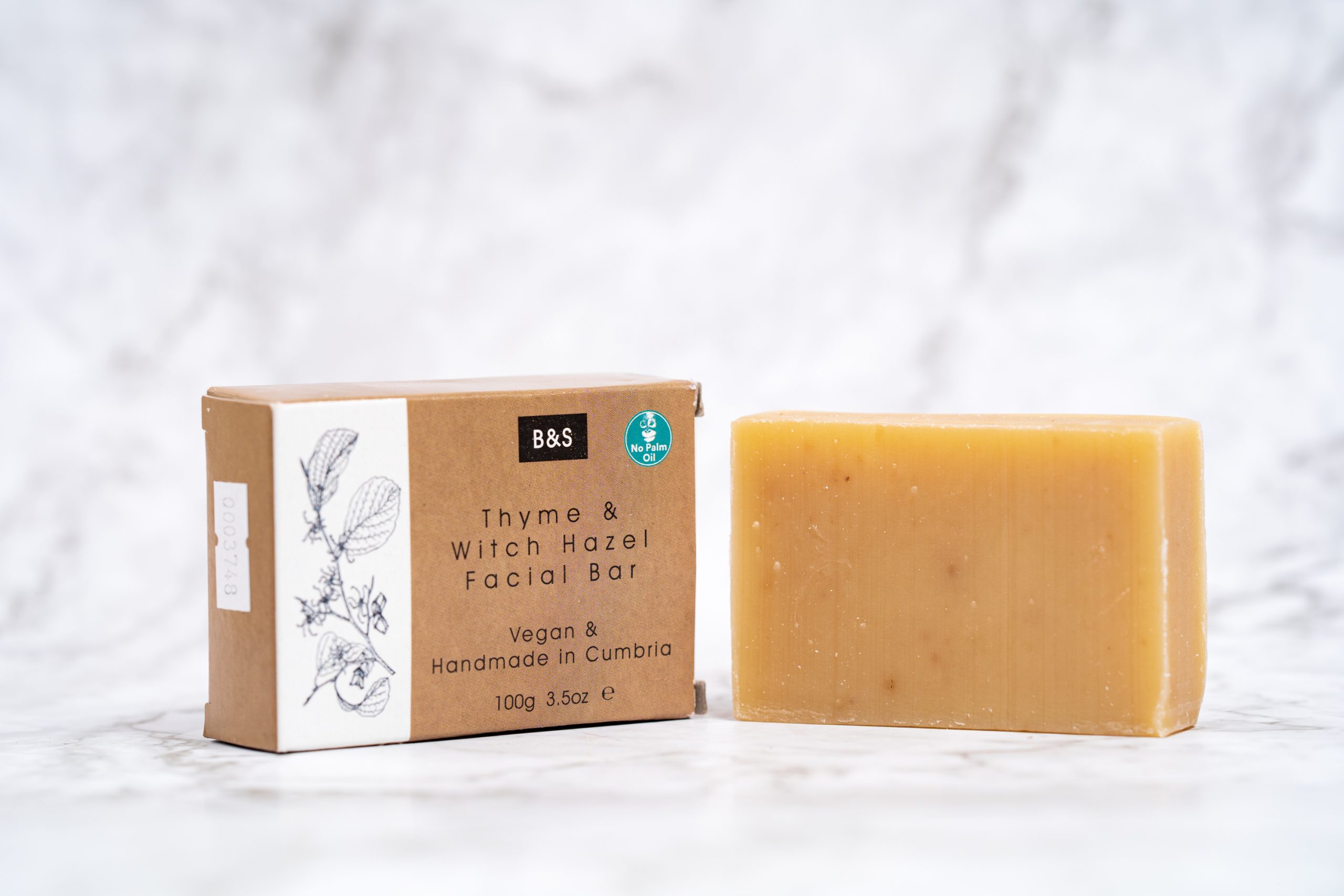 Thyme and Witch Hazel Facial Bar - Bain and Savon